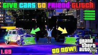 STILL WORKINGGTA 5 GIVE CARS TO FRIENDS GLITCH 1.69! GC2F GTA 5 TRADE CARS GLITCH! (ALL CONSOLES)