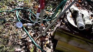 Easy way to find a broken main (underground) water line.