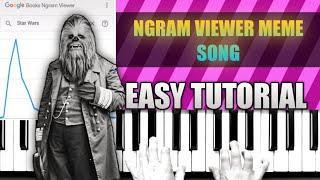 Google Books Ngram Viewer Meme Song Piano Tutorial