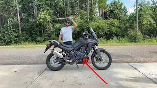 Honda Transalp XL750 Header Pipe Install | Full Guide