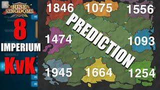 8 IMPERIUM IN ONE MAP - Predictions for one of the biggest KvK to come in RoK