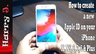 How to create a new Apple ID on your iPhone X, XS, 8, 7, 6 & Plus