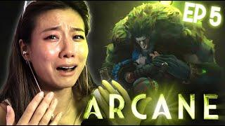 I'M EMOTIONALLY UNWELL BUT HAPPY? :D | Arcane Season 2 Episode 5 "Blisters and Bedrock" *Reaction*