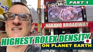 Highest ROLEX Density on Planet Earth! | Tokyo Japan Rolex Tour [PART 1]