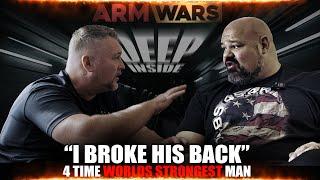 ‘DEEP INSIDE THE MIND’ OF  FOUR TIME WORLDS STRONGEST MAN BRIAN SHAW