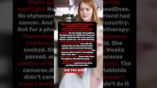 When Emma Stone Chose a Friend Over Fame #Famous #Celebrities