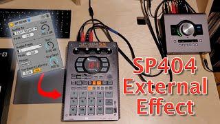 How To Use SP-404 As An External Effect Send In Ableton