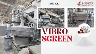 Vibro Screen for Plastic Powder & Additives