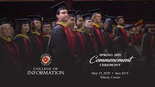 UMD College of Information 2025 Spring Commencement