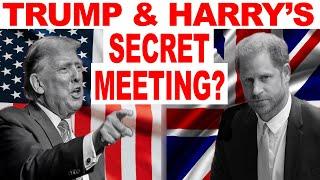 HARRY SECRET VISIT TO TRUMP? LATEST #trump #princeharrry #meghan