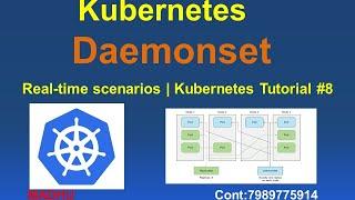 Daemonset : Daemonset in Kubernetes Daemonset | what is Daemonset ? | kubernetes tutorial #8