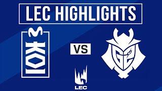 MKOI vs G2 ALL GAMES Highlights | LEC Spring Playoffs 2025 | Movistar KOI vs G2 Esports