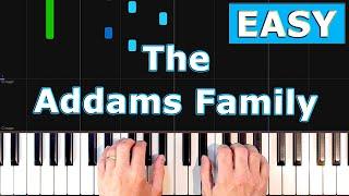 The Addams Family Theme - EASY Piano Tutorial [Sheet Music]