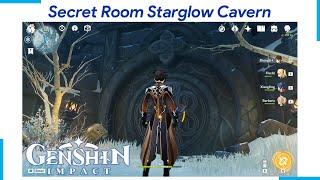 How to Unlock Secret Room in Starglow Cavern Dragonspine - Genshin Impact