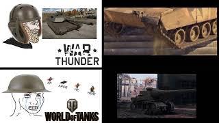 War Thunder Vs World Of Tanks (Lore vs Gameplay Meme)