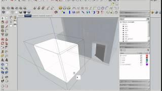 SketchUp: слои и группы