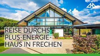 Das Plus-Energie-Haus im Musterhauspark Köln | #fertighaus #fachwerkhaus