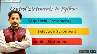 Python Tutorial Part-4 | Sequential Statements in Python With isyllabi by Dr. KULDEEP Sir#isyllabi