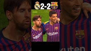 Real Madrid vs Barcelona Imaginary UCL - Ronaldo Aura Messi  #football #shorts #ronaldo