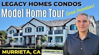 Legacy Homes Model Home Tour 2022 | Murrieta, CA | Murrieta Condos for Sale