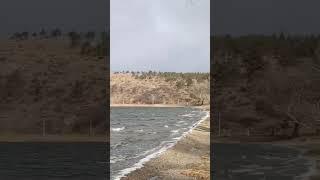 Шторм на озере Лиси. Storm on Lake Lisi. #озеролиси #tbilisi #tbilisitour #мореморе