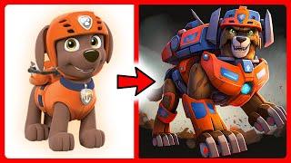 BEST PAW Patrol TRANSFORMATIONS  Compilation