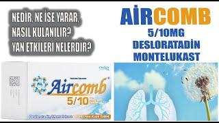 AİRCOMB Tablet Nedir, Niçin Kullanılır, Nasıl Kullanılır, Yan Etkileri Nelerdir? #sağlık #ilaç