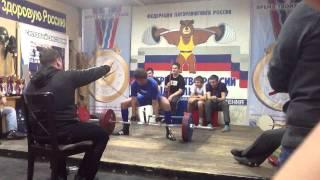 Aleksey A. Fail Deadlift 215 kg 03.11.2012