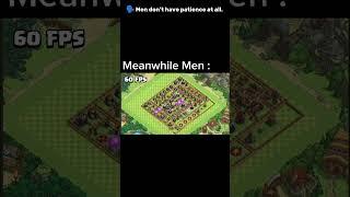 and they dare to say we don't have patience #coc #gaming #meme