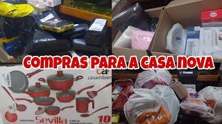 COMPRAS PARA A CASA NOVA️ESCOLHI A COR DAS COISAS DA COZINHA