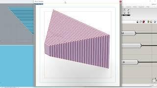 Creation of a photographic bellows by parametric modeling | Rhinoceros, Grasshopper