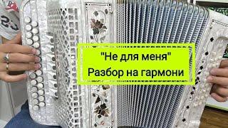 "Не для меня придёт весна" разбор на многотембровой гармони!