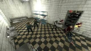 GMod AI Battle Combine vs Antlions vs Resistance vs Headcrab Zombies