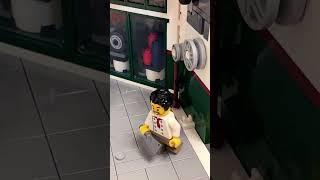 Knife Throw Lego Animation Test! (Lego Stop Motion)