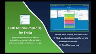 How to process multiple cards in Trello with Bulk Actions Power Up