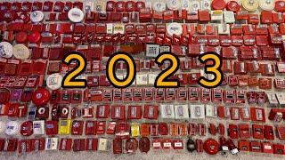 My Full Fire Alarm Collection as of 12/15/23