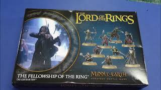 Unboxing Games Workshop Fellowship Of The Ring Figures