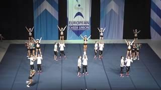 1st PLACE! ECU European Cheerleading Championships 2018 (Team Cheer Estonia, Senior Coed Elite)