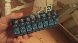 8 channel relay on node mcu with ESPeasy