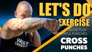 Cross punches. Power punch cross training. Power punch.