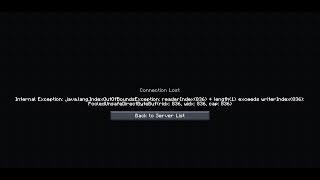 [5 Ways To Fix Minecraft Error] Internal Exception: java.lang.IndexOutOfBoundsException
