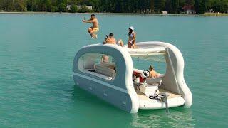  Portless Catamaran: The Ultimate Inflatable Party Boat! 