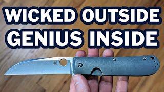 The Hidden Brilliance of the Spyderco Swayback - Disassembly of a Slysz Titanium Framelock