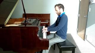 Little Drummer Boy on piano - Christopher Brent