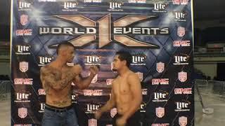 Paul Norman vs Justus Faaiu Faceoffs : MMA Hawaii