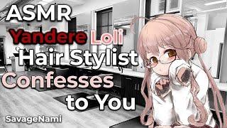 ASMR AnimeRP [ENG] Loli Hairstylist Confesses to You That She's a Yandere, Haircut, brushing, Soft