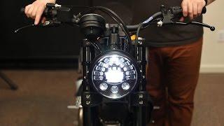 Ducati Scrambler LED Headlight Conversion Installation