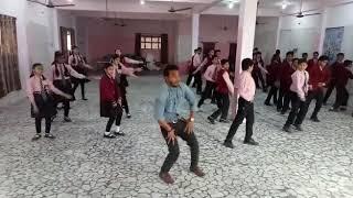 gaurav sir dance with class 8jns unnao