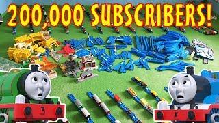 DieselD199's 200,000 Subscriber Live Stream! Q&A + Building a MASSIVE Thomas & Friends Layout!