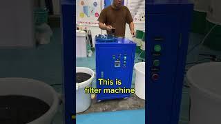 Waste oil filter machine #cncmachine #machining #factory #mouldprocessing #wasteoil #filter